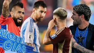 MESSI quotpeleóquot con SOTELDO ¿Qué pasó  DE PAUL “IMPOSIBLE JUGAR”  quotLLANTOquot de VIDAL contra GARECA [upl. by Cosetta]