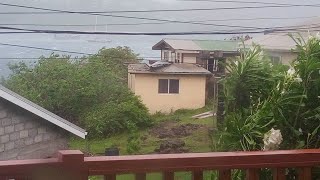 Hurricane Beryl Live from Bequia St Vincent and the Grenadines [upl. by Simone653]