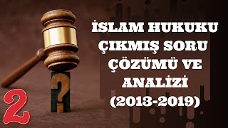 43 İSLAM HUKUKU2 KPSS Çıkmış Soru Çözümü ve Analizi》Ahmet ŞENOL [upl. by Ettevy]