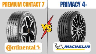 Continental Premiumcontact 7 vs Michelin primacy 4  Which Tire is the best [upl. by Crandale]