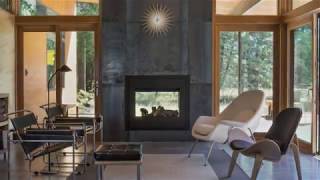 This Modern Cabin in Washington Mingles With Nature [upl. by Eecyac]