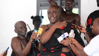 Dormaa Hene replies Asante Hene in New video with Aduana History [upl. by Aytida885]