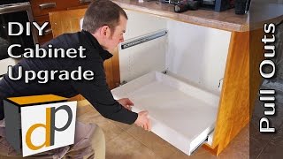 How to Build amp Install Pull Out Shelves  DIY Guide [upl. by Elem385]