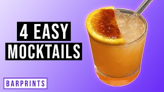 4 Easy Non Alcoholic Drinks to Make at Home [upl. by Hako]