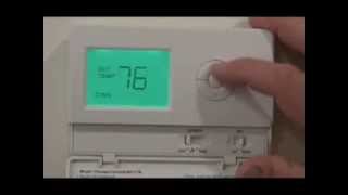 Tamper Proof Thermostat Landlord Thermostat Completely Tamper Proof Programmable Thermostat [upl. by Leavelle514]