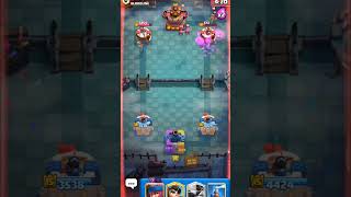 Clash Royale best Battle 7x elixir shorts ytshorts gaming clashroyale [upl. by Areid]