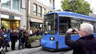 Trambahn Festkorso für München mags mobil [upl. by Enoyrt]