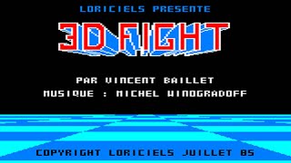 Amstrad CPC 3D Fight  Longplay [upl. by Netsrik]