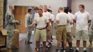 TSUs freshman ROTC cadets get free haircuts [upl. by Ellersick]