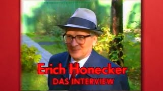 ERICH HONECKER Schuld am Untergang der DDR war das Volk Interview 1991 [upl. by Filip790]