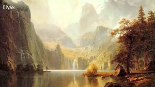 Edvard Grieg  Morning Mood  Albert Bierstadt Paintings [upl. by Aloiv739]