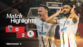 Match Highlights  NorthEast United FC 02 Mohun Bagan Super Giant  MW 11  ISL 202425 [upl. by Shae]