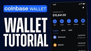 How To Use Coinbase Wallet Easy Tutorial [upl. by Draw]