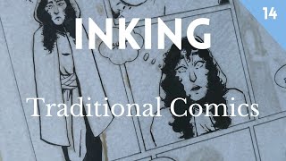 My Very Important and Serious Tips about how to Ink Comics [upl. by Lennod]