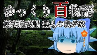 【ゆっくり茶番洒落怖】やったことありますか？？ 無人の我が家の音を録音してみた ゆっくり百物語 ー第弐拾弐話 無人の我が家ー【閲覧注意】 [upl. by Enirual]