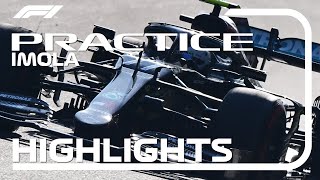 2020 Emilia Romagna Grand Prix Practice Highlights [upl. by Eldnar380]