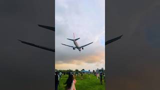 Bangladesh Biman 🇧🇩 Biman Bangladesh Airlines Plane Fly Past Over Head  Bangladesh Edit [upl. by Ibob211]