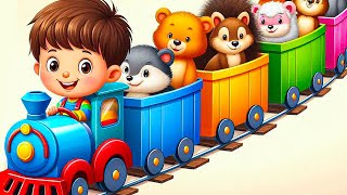 Il trenino corre  Canzoni e Rime per Bambini [upl. by Kcajyllib365]