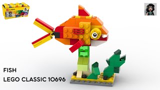 FISH Lego classic 10696 ideas How to build [upl. by Millicent465]