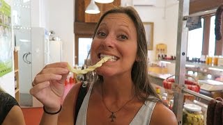 DELICIOUS Bratislava Food Tour [upl. by Ainalem]