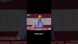 😂 Obama HUMILIATES Trump on stage [upl. by Barty]