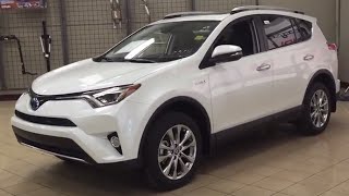 2016 Toyota RAV4 Hybrid Limited Technology Package Review [upl. by Dorej]