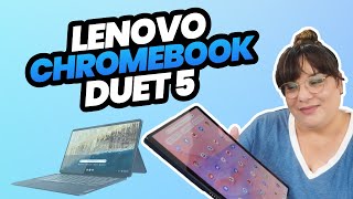 Lenovo Duet 5 Chromebook Tablet Review One Chromebook to rule them all [upl. by Anitniuq]