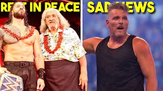 RIP Roman Reigns Father Sika AnoaiSad News For Pat McAfeeDom WWE ChampWrestling News [upl. by Elery]