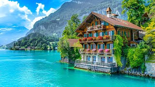 Brienz The most beautiful Swiss village 🇨🇭 Switzerland 4K [upl. by Ultima]