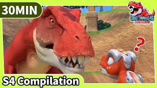 Dino Trainers S4 Compilation 0406  Dinosaurs for Kids  Trex  Cartoon  Toys  Robot  Jurassic [upl. by Limak]