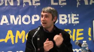 Conférence sur lislamophobie Raphaël Liogier CRI Lyon 8214 [upl. by Notlad]