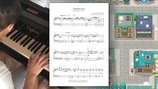 quotAspertia Cityquot from quotPokémon B2W2quot  Piano Cover  Sheets [upl. by Eleira]