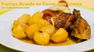 Frango Assado no Forno com Limão [upl. by Stromberg]