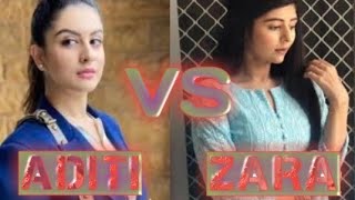 Tunisha sharma vs yesha rughani  zara vs aditi hero gayab mode on [upl. by Orose]