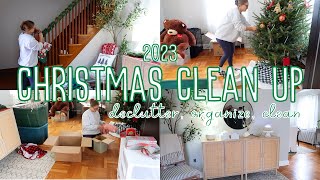 CHRISTMAS CLEAN UP 2023  DECLUTTER ORGANIZE CLEAN  LIVMJEV [upl. by Reivaz]