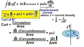 Physics 46 Maxwells Equations 20 of 30 Differential Form of Amperes Law 1 [upl. by Kushner]