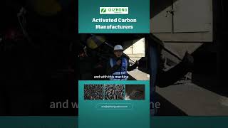 How to form extruded columnar carbonqizhongcarbon activatedcarbon [upl. by Getter]