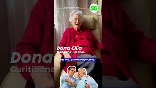 Dona Cilla de 98 anos também vai votar Eduardo55 [upl. by Alliber]