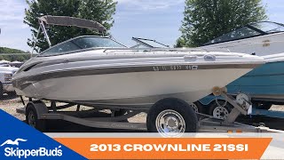 2013 Crownline 21SSI Boat Tour SkipperBuds [upl. by Fusco]