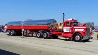 Tulare Antique Farm ShowTruck Parade 2013 [upl. by Fawn798]