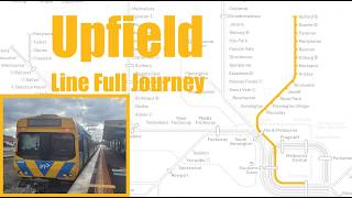 Upfield Line Full Journey [upl. by Sivaj]