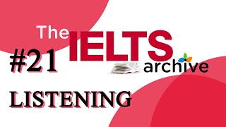 IELTS Listening Practice Test 21 [upl. by Htebazle]