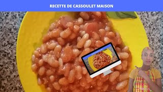 RECETTE DE CASSOULET MAISON [upl. by Orlov783]