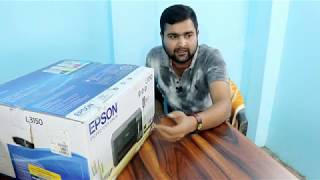 EPSON 3150 WI FI PRINTER UNBOXING [upl. by Yspyg967]