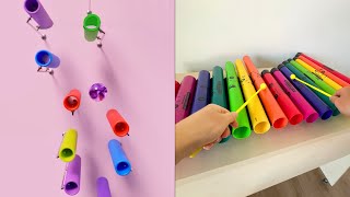 Viral marble videos but recreated with REAL instruments [upl. by Ahsii]