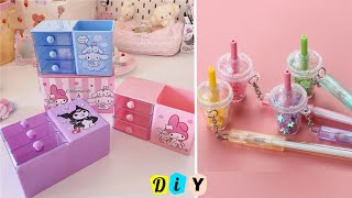 🌷Stationery  How to make stationery supplies at home  DIY handmade stationery easy crafts [upl. by Yur]