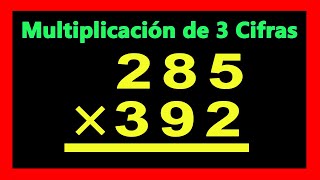 ✅👉 Multiplicaciones de 3 cifras ✅ Como multiplicar por 3 cifras [upl. by Ayrad616]