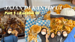 JAJAN DI KANTIN UI PART1  Kanvok Kantin Vokasi UI [upl. by Amalea]