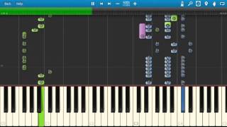 Indeep  Last Night A DJ Saved My Life  Piano Tutorial  Synthesia Cover [upl. by Noicpesnoc]