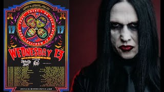 Wednesday 13 announces 2025 North American headline tour  dates and venues [upl. by Hujsak]